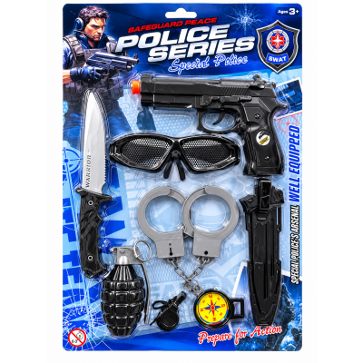 Polizei-Spielset für Kinder...