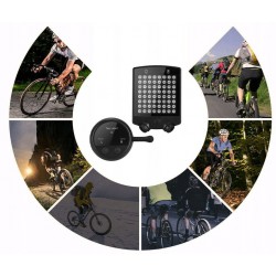 Dviračio LED žibintas Dviračio LED žibintas