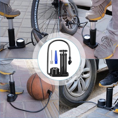 Fahrradpumpe mit Manometer