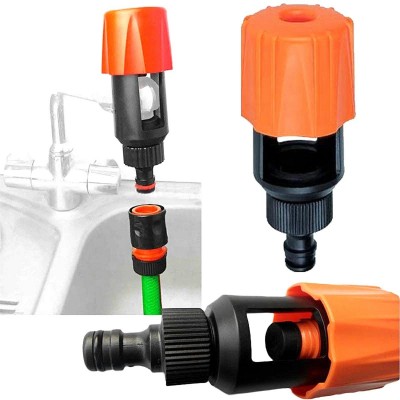 Wasserhahnanschluss für Gartenschlauch.
