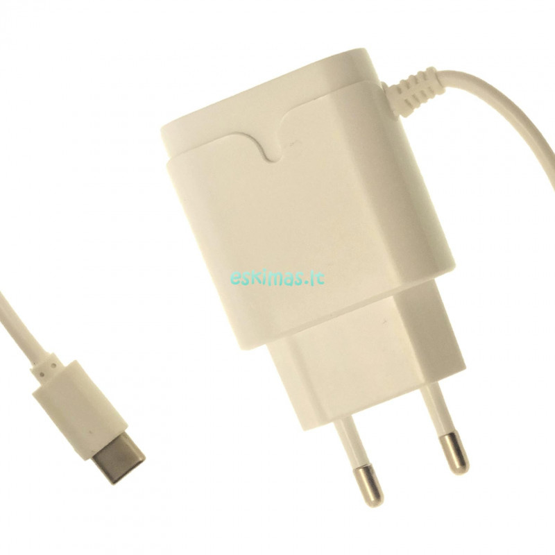 Įkroviklis USB Type C su papildoma usb jungtimi Įkroviklis USB Type C su papildoma usb jungtimi