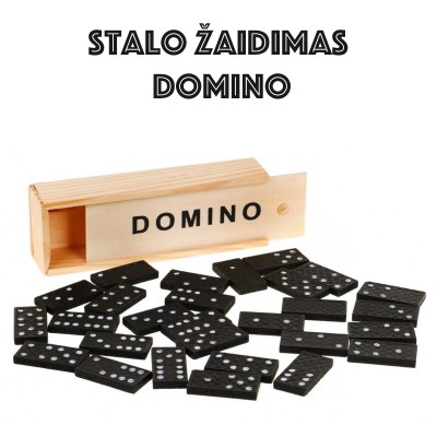 Dominospiel aus Holz