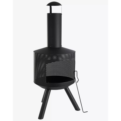 Kamin mit Schornstein