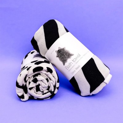 Badetuch "Leo Black"