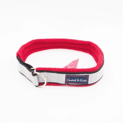 50 cm. Gustaf & Evita Halsband rot mit Isolierung