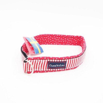 50 CM. Gustaf & Evita Halsband rot