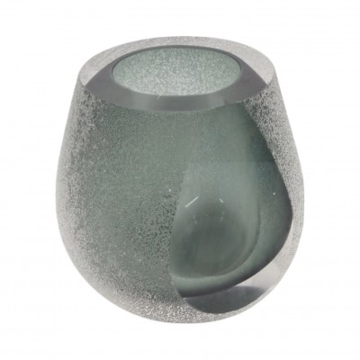 Glasvase – 18 × 16,5 × 17 cm
