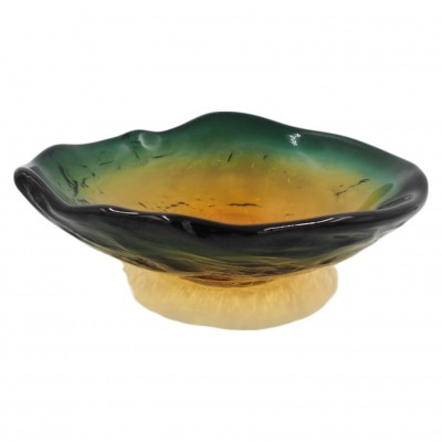 Dekorative Glasplatte, 30 × 28 × 10 cm