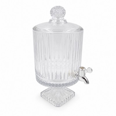 Glasgetränkebehälter mit Zapfhahn