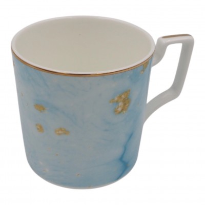 Tasse mit blau-goldenem Dekor, 400 ml