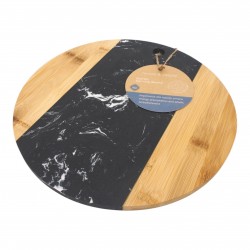 Schneidebrett rund 30 cm.
