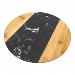 Schneidebrett rund 30 cm.