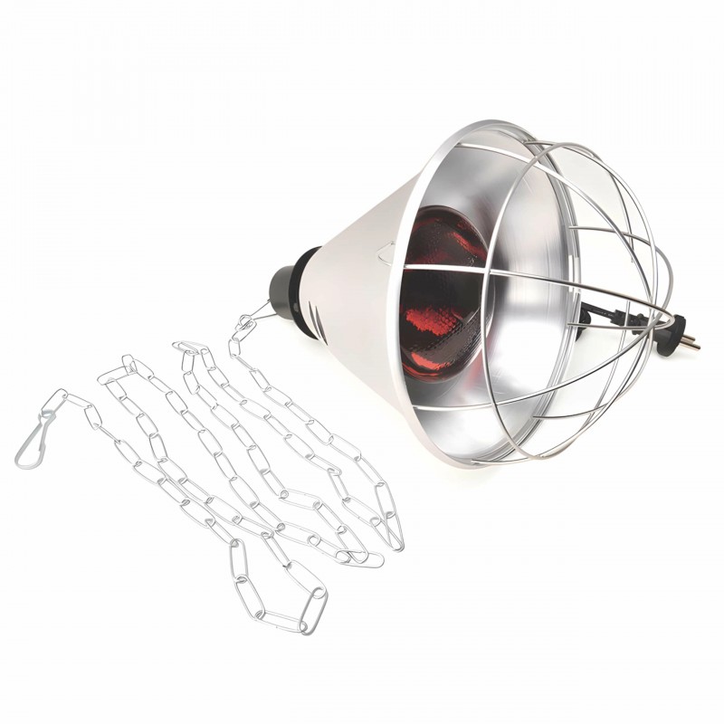 Abdeckung für Heizlampe