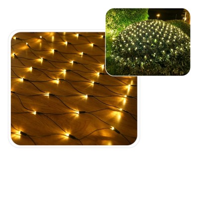 LED-Lichtvorhang – Netz mit 320 LEDs, 3 x 2 m, warmweiß