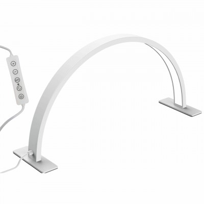 Halbmondförmige Lampe