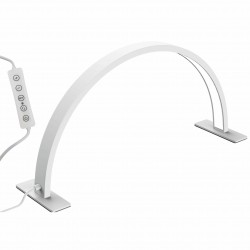 Halbmondförmige Lampe