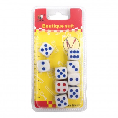 Spielwürfel, 9 Stück.