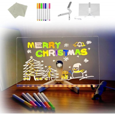 DIY-LED-Zeichenbrett mit leuchtender Acryloberfläche