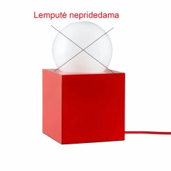 Tischleuchte Bob 14 Rot