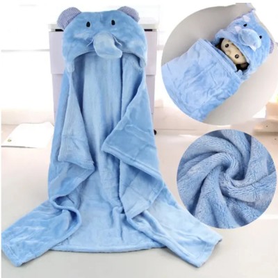 Babydecke mit Kapuze „Elefant“