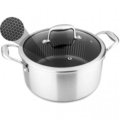 OSFÉ Tri-Ply Topf mit Deckel, 28 cm, 8 l