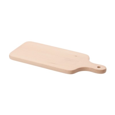 Schneidebrett aus Holz mit Griff, 36 × 15,5 cm