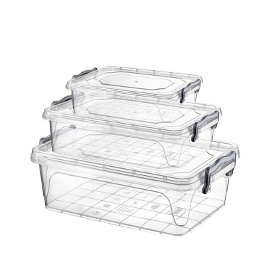 Lebensmittelaufbewahrungsbehälter-Set MULTI IBOX, 3-teilig.