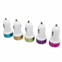 USB autokroviklis HONGYING 3.1a baltas