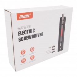 Elektrischer Schraubendreher mit Bit-Set