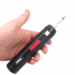Elektrischer Schraubendreher mit Bit-Set