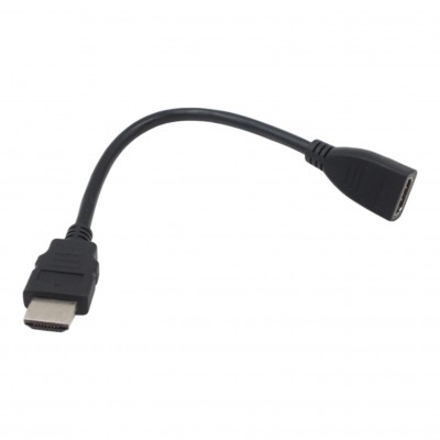 HDMI-Verlängerungskabel (HDMI-Buchse – HDMI-Stecker), 20 cm