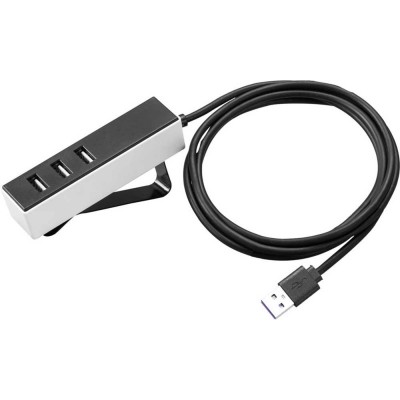 USB-Hub mit 3 USB-A-Anschlüssen (nur zum Laden)