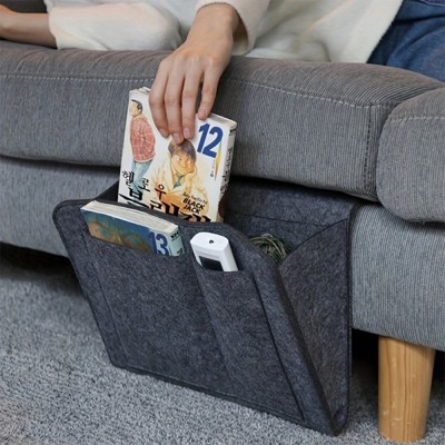 Seitliche Tasche am Sofa für Dinge