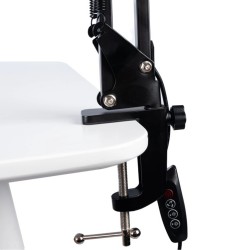 LED-Tischleuchte mit Halterung (verstellbar, USB)