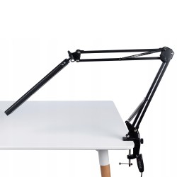 LED-Tischleuchte mit Halterung (verstellbar, USB)