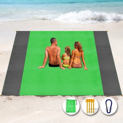 Strand-/Picknickmatte mit Befestigungsmaterial, 200 × 140 cm