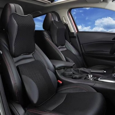 Ergonomisches Autokissen-Set SCHWARZ