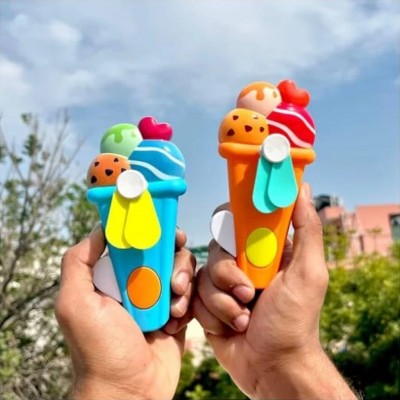 Mini-Handfächer für Kinder „Eiscreme“