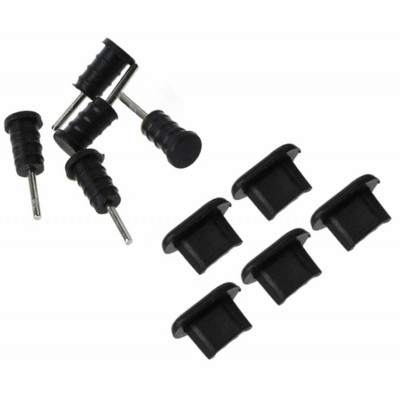 USB-C- und 3,5-mm-AUX-Anschlussschutzstecker-Set, 10 Stück.