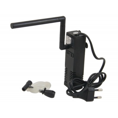 Innenfilter für Aquarien mit Belüftung, 200 l/h.