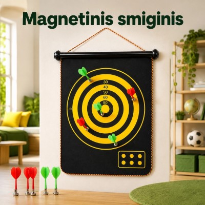 Magnetische Dartscheibe mit Darts TR2352A