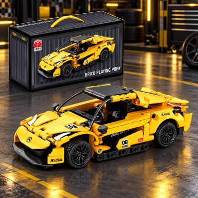 Konstrukteur-Sportwagen in einer Containerbox TR2387G