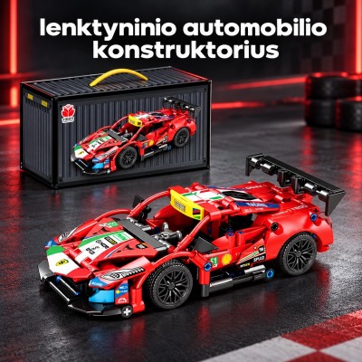 Konstrukteur-Sportrennwagen in einer Containerbox TR2387i