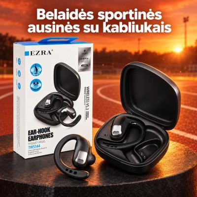 Kabellose Kopfhörer mit Ladecase EZRA TWS143