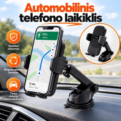 Autotelefonhalterung mit Saugnapf EZRA HL146