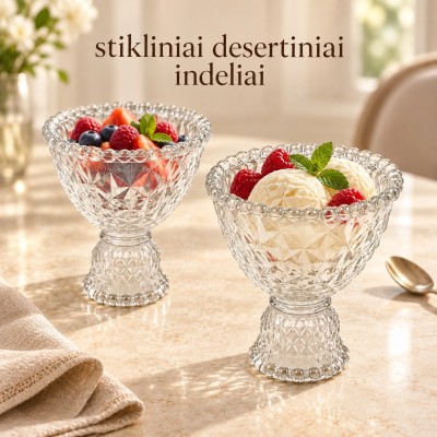 „Sweet Cup“ Dessertglas-Set, 2-teilig.