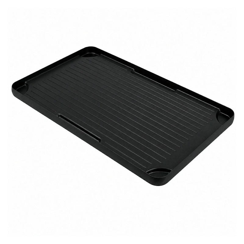 Aluminium-Grillplatte für Campingkocher, 42 × 24 cm