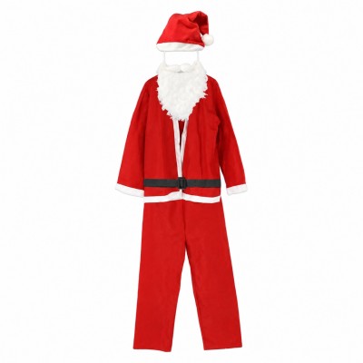 Weihnachtsmannkostüm, 5-teilig