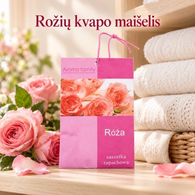 Rosenduftsäckchen „Aromafamilie“