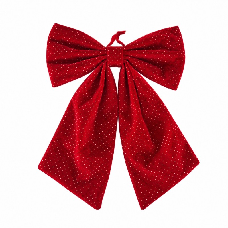 Weihnachtsband, rot, 40 × 65 cm